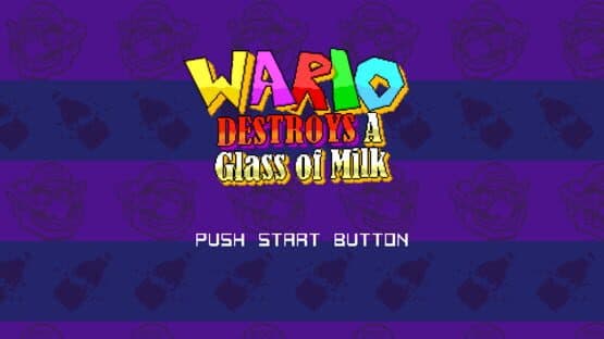 Wario Destroys A Glass of Milk — screenshot 1