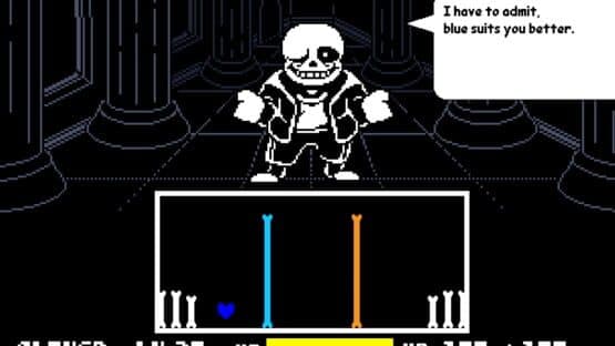 The Obligatory Undertale Yellow Sans fight — screenshot 1