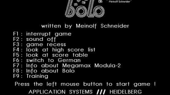 Bolo — screenshot 1