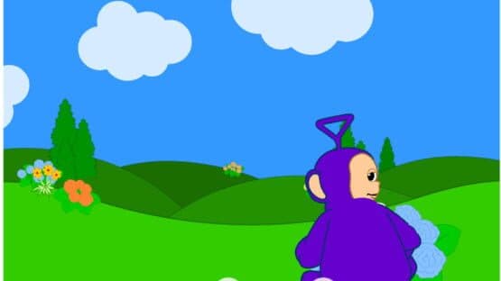 Teletubbies: Sliding Down the Hill — screenshot 1