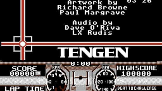 Hard Drivin' — screenshot 1