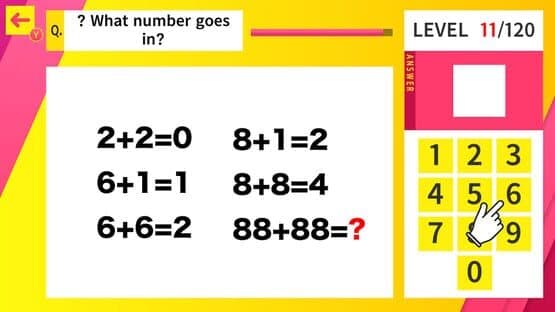 Choose and Easy Number IQ Quiz — screenshot 3