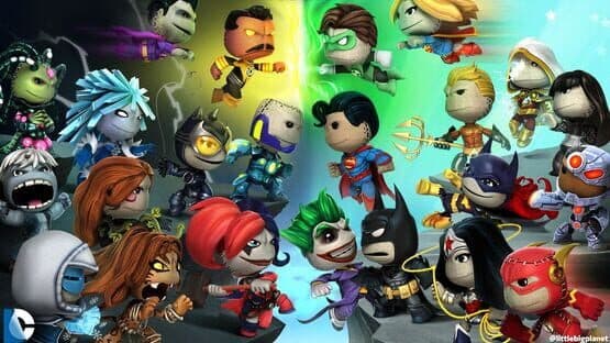 LittleBigPlanet 2: DC Comics Premium Level Pack — screenshot 1