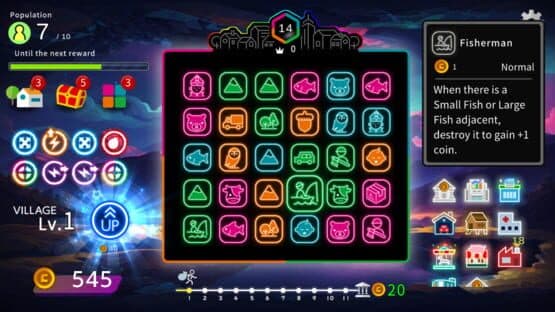 Neon Village — screenshot 1