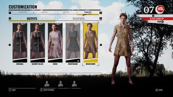 The Texas Chain Saw Massacre: Sissy Wildflower Outfit — screenshot 1