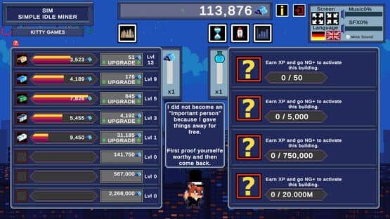 SIM: Simple Idle Miner — screenshot 2