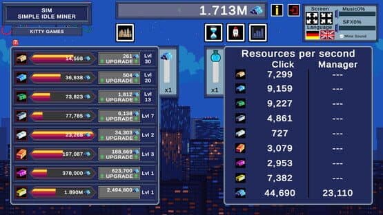 SIM: Simple Idle Miner — screenshot 3