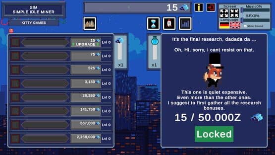 SIM: Simple Idle Miner — screenshot 5