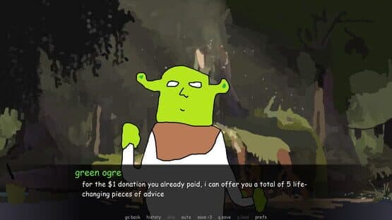Green Ogre Gives You Terrible Life Advice and Dies — screenshot 6