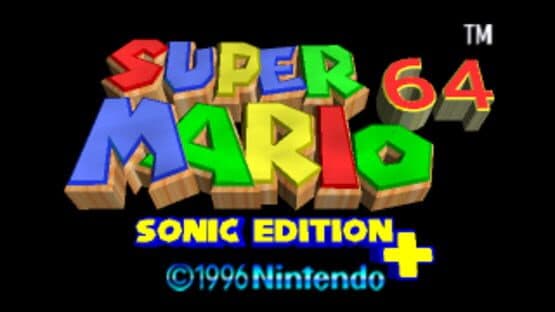 Super Mario 64: Sonic Edition Plus — screenshot 2