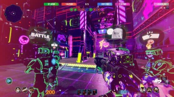 Neon Phonk Robots — screenshot 1