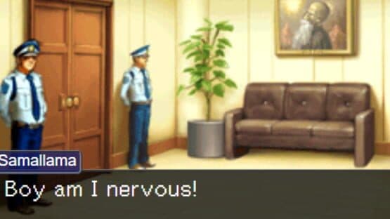 That time I got reincarnated as a fictional Defence Lawyer in an Ace Attorney fangame and had to defend myself against incredibly unfair odds. — screenshot 2