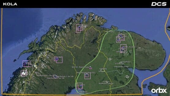 DCS World: Kola Map by Orbx — screenshot 1