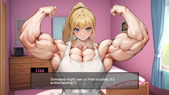 Muscle Girl Lisa: Training Diary — screenshot 7