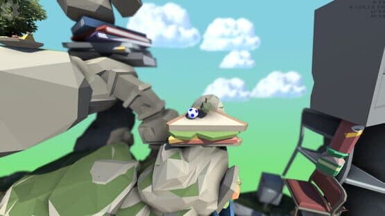 Kicking The Ball Over Mountains Of Stuff — screenshot 4