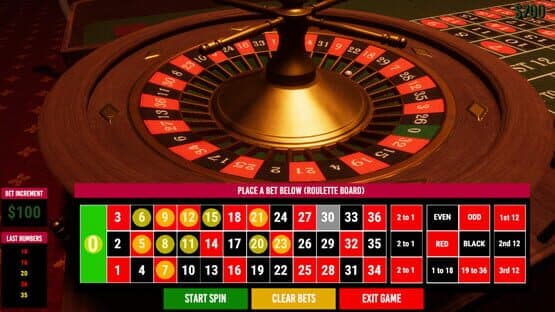 Roulette Simulator 2025 — screenshot 2