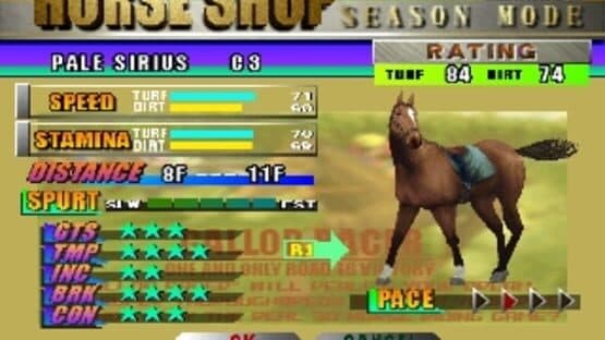Gallop Racer — screenshot 4