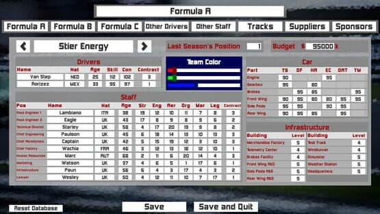 Formula Racing Manager — screenshot 4