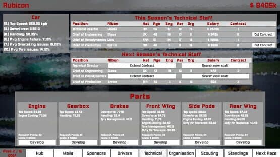 Formula Racing Manager — screenshot 5