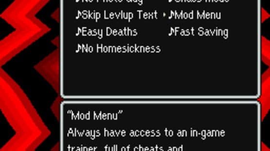 Earthbound Mod Menu — screenshot 1