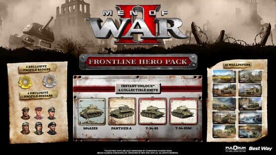 Men of War II: Frontline Hero Pack — screenshot 1