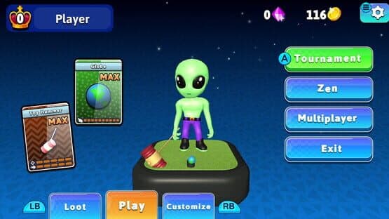 Golf Guys: Space — screenshot 1