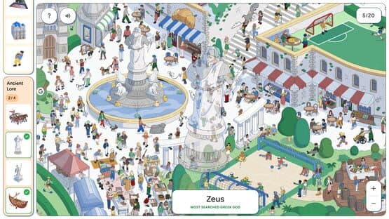 The Most Searched Playground: Paris 2024 — screenshot 1
