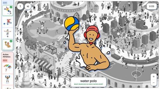 The Most Searched Playground: Paris 2024 — screenshot 3