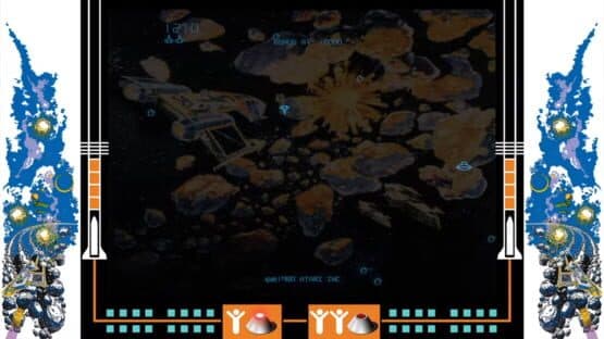 Asteroids Deluxe — screenshot 1
