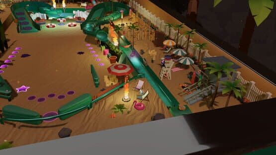 Roxy Raccoon's Pinball Panic: Tropical Treats — screenshot 1
