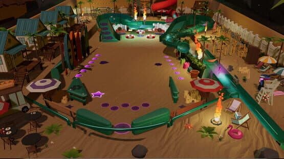 Roxy Raccoon's Pinball Panic: Tropical Treats — screenshot 2