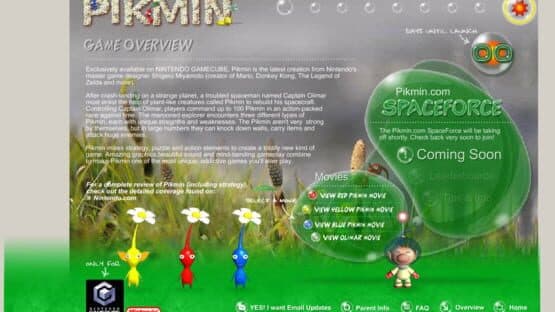 Pikmin.com SpaceForce — screenshot 1
