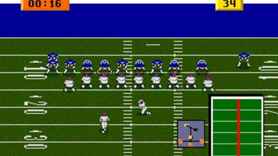 NFL Sports Talk Football '93 Starring Joe Montana — screenshot 1