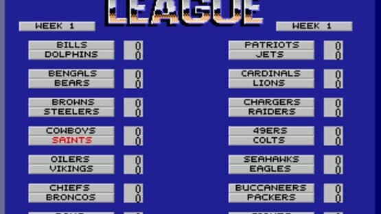 NFL Sports Talk Football '93 Starring Joe Montana — screenshot 5