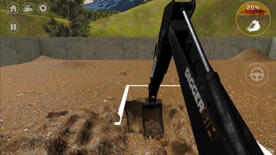 DiggerSim: Excavator Simulator — screenshot 1