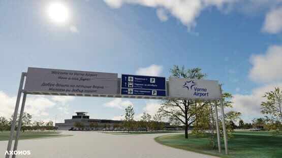 X-Plane 12: Axonos - Varna Airport — screenshot 6