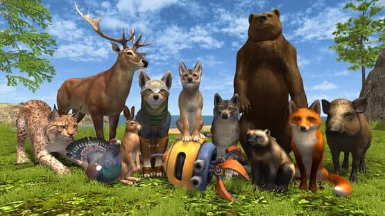 Wolf Hero: Animals vs. Robots — screenshot 1