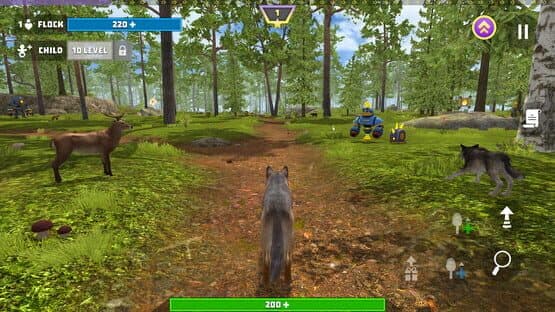 Wolf Hero: Animals vs. Robots — screenshot 2