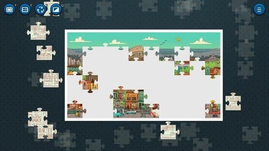 Hidden Cats in Jigsaw Puzzle: Rome — screenshot 1