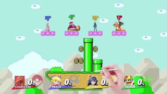 Super Smash Bros. for Wii U: Super Mario Maker — screenshot 1
