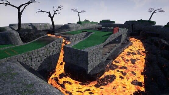 Golfing In Aether: Cauldron — screenshot 1