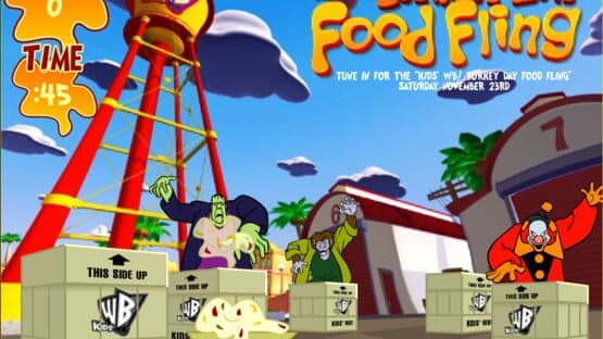 Kids' WB Turkey Day Food Fling — screenshot 1