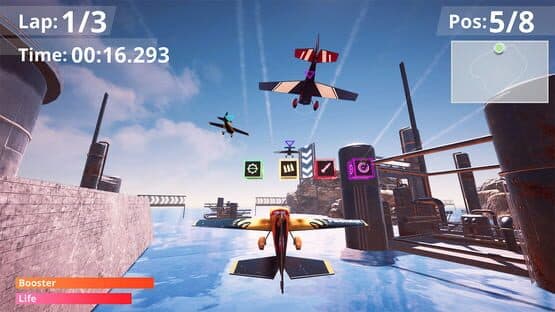 Sky Airplane Racer: Flight & Fight Simulator — screenshot 1