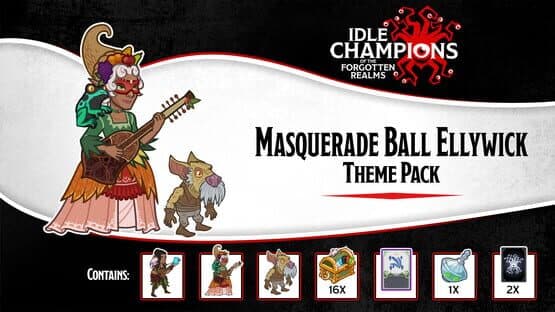 Idle Champions: Masquerade Ball Ellywick Theme Pack — screenshot 1