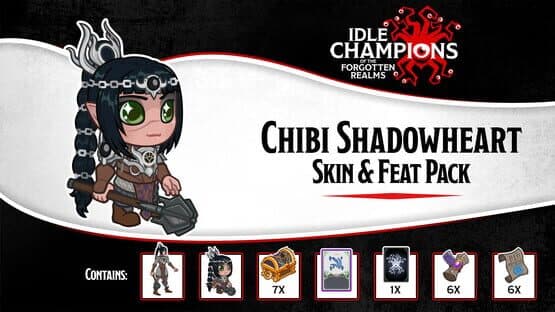 Idle Champions: Chibi Shadowheart Skin & Feat Pack — screenshot 1