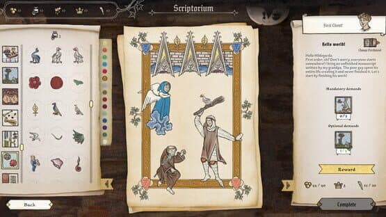 Scriptorium: Master of Manuscripts — screenshot 1