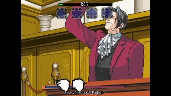 FNF x Ace Attorney: Turnabout — screenshot 1