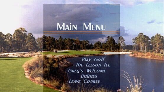 Greg Norman Ultimate Challenge Golf — screenshot 1