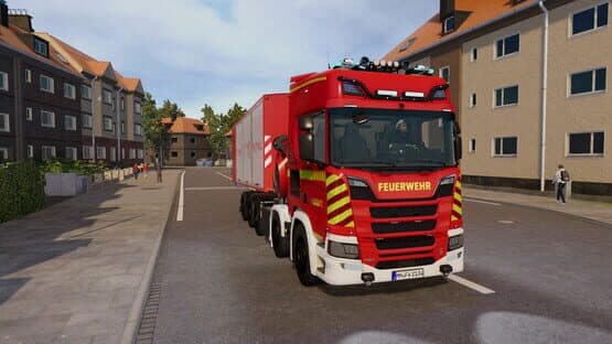Emergency Call 112: The Fire Fighting Simulation 2 - The Swap Body Vehicle — screenshot 1