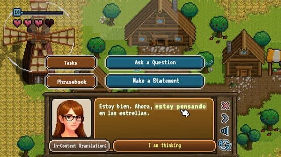 Newcomer: A Language Learning RPG — screenshot 1